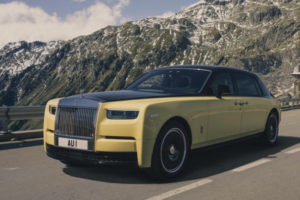 Rolls-Royce сделал Phantom в стиле «Голдфингера»