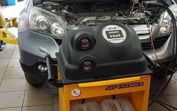Замена масла в АКПП Honda Civic 4D 2008