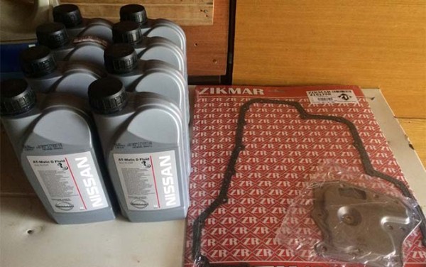 Полная и частичная замена масла в АКПП Nissan Tiida