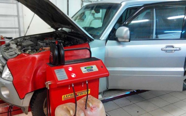 Полная и частичная замена масла в АКПП Mitsubishi Pajero 4 своими руками