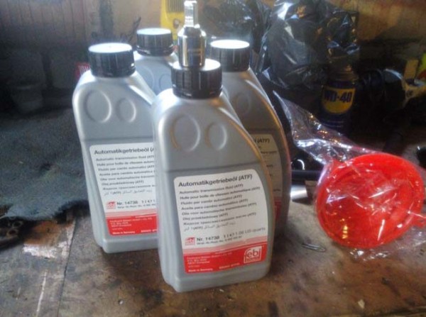Полная и частичная замена масла в АКПП Peugeot 308 своими руками