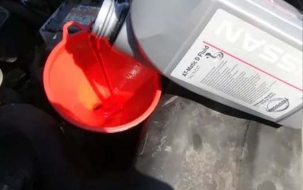 Полная и частичная замена масла в АКПП Nissan Tiida