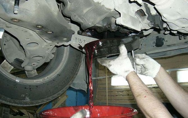 Полная и частичная замена масла в АКПП Mitsubishi Pajero 4 своими руками