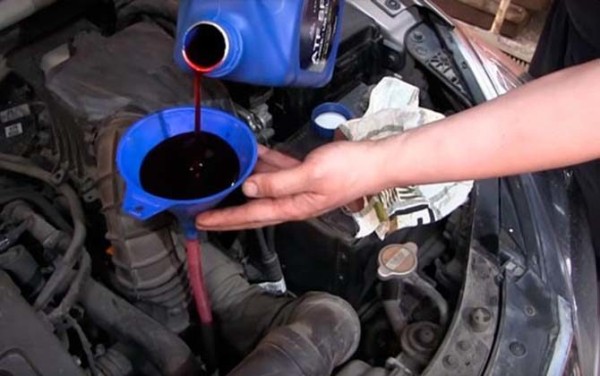 Полная и частичная замена масла в АКПП Renault Sandero