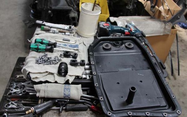 Полная и частичная замена масла в АКПП БМВ