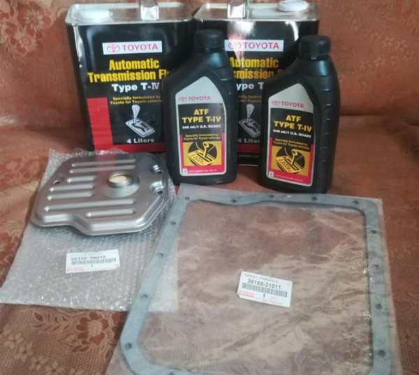 Полная и частичная замена масла своими руками в АКПП Toyota Corolla E150/E120 кузов