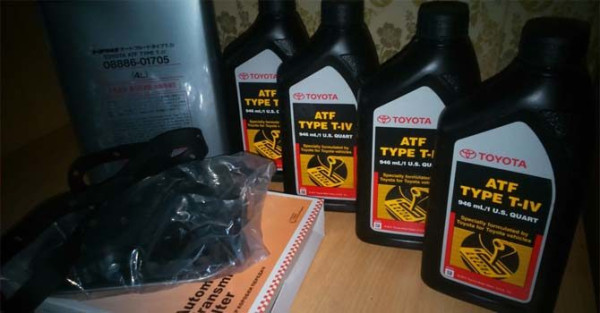Полная и частичная замена масла своими руками в АКПП Toyota Corolla E150/E120 кузов