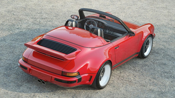 Рестомод Porsche 911 Carrera Cabriolet от Singer: убирающиеся фары и новый откидной верх