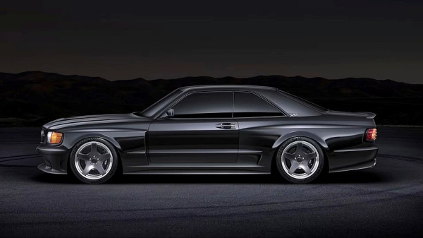 RENNtech Sledgehammer: толстый рестомод с 7,5-литровым V12 на базе Mercedes-Benz C126