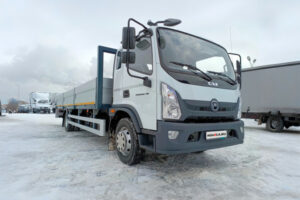 Пневмоподвеска, полезные мелочи и тотальная локализация: тест-драйв грузовика Валдай 12