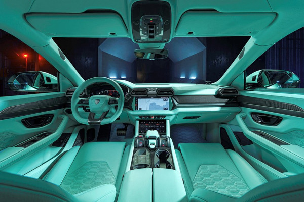 Brabus 900 на базе Lamborghini Urus SE: провокационный мятный и традиционный чёрный