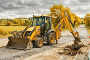 Экскаватор-погрузчик JCB в дорожном строительстве: как строить и ремонтировать трассы без простоев и сюрпризов