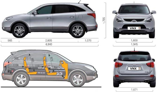 &nbsp;Обслуживание и ремонт Hyundai ix55 Veracruz