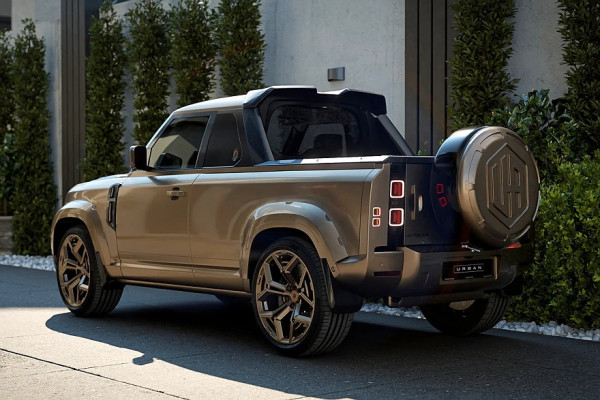 Urban Automotive сделала крутой карбоновый пикап на базе Land Rover Defender 110