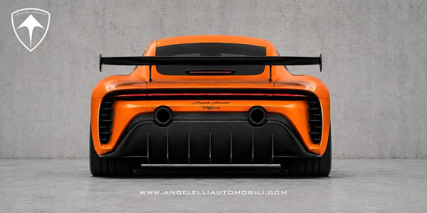 Angelelli Project 754: радикально облегчённый генеративный суперкар на базе Porsche 911 Angelelli Project 754: радикально облегчённый генеративный суперкар на базе Porsche 911