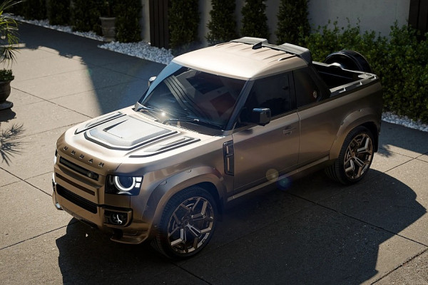 Urban Automotive сделала крутой карбоновый пикап на базе Land Rover Defender 110
