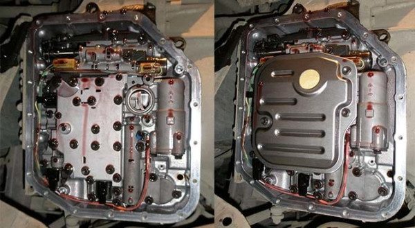 Замена масла и ремонт АКПП U340E/U341E своими руками