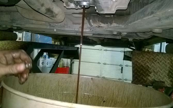 Замена масла в АКПП Land Rover Freelander 2