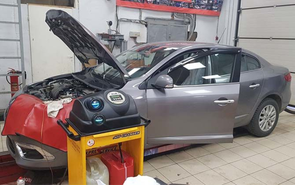 Замена масла в АКПП Renault Fluence своими руками