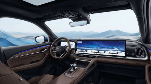 Geely Monjaro обновлен во второй раз: салон и мощность