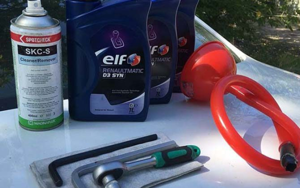 Полная и частичная замена масла в АКПП Renault Megane II своими руками