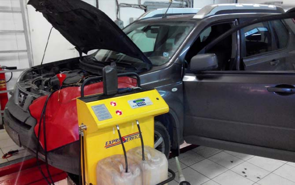 Полная и частичная замена масла в АКПП Nissan X-Trail