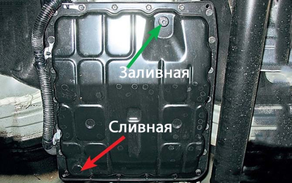 Полная и частичная замена масла в АКПП Ниссан Патфайндер R51 своими руками