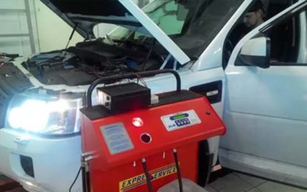 Замена масла в АКПП Land Rover Freelander 2